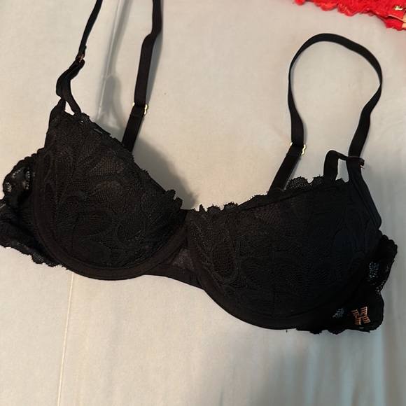 Not Sorry Lightly Lined Lace Balconette Bra - Picture 3 of 3